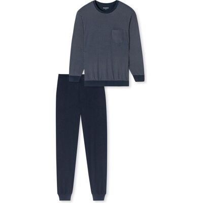 Schiesser, Herren, Pyjamas, Schlafanzug lang, Blau, (60) Schiesser, Herren, Pyjamas, Schlafanzug lang, Blau, (60)