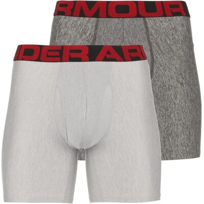 Under Armour, Herren, Unterhosen, Tech Boxershorts 2er Pack Herren, Grau, (2er Pack, S) Under Armour, Herren, Unterhosen, Tech Boxershorts 2er Pack Herren, Grau, (2er Pack, S)