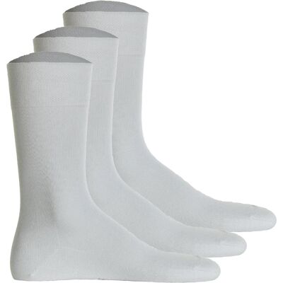 Hudson, Herren, Socken, Socken Business, Weiss, (3er Pack, 43 - 44) Hudson, Herren, Socken, Socken Business, Weiss, (3er Pack, 43 - 44)