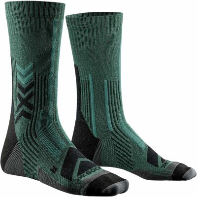 X-Socks, Unisex, Sportsocken, Hike Perform Merino Crew (45 - 47), Schwarz, Grün X-Socks, Unisex, Sportsocken, Hike Perform Merino Crew (45 - 47), Schwarz, Grün