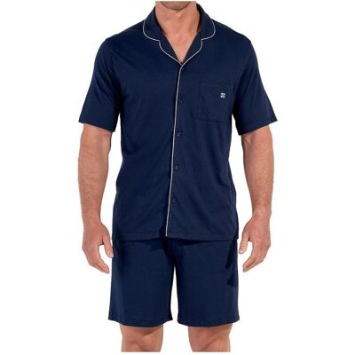 HOM, Herren, Pyjamas, Rafael Pyjama, Blau, (M) HOM, Herren, Pyjamas, Rafael Pyjama, Blau, (M)