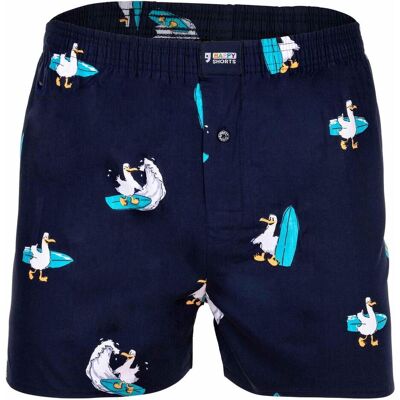 Happy shorts, Herren, Unterhosen, Web-Boxershorts Casual Bequem sitzend, Blau, (Einzelpack, XL) Happy shorts, Herren, Unterhosen, Web-Boxershorts Casual Bequem sitzend, Blau, (Einzelpack, XL)