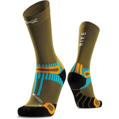 X-Socks, Herren, Sportsocken, Unisex Hike Perform Crew (39 - 41), Grün X-Socks, Herren, Sportsocken, Unisex Hike Perform Crew (39 - 41), Grün