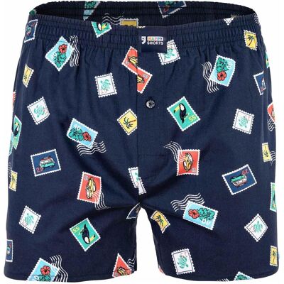 Happy shorts, Herren, Unterhosen, Web-Boxershorts Casual Bequem sitzend, (Einzelpack, L) Happy shorts, Herren, Unterhosen, Web-Boxershorts Casual Bequem sitzend, (Einzelpack, L)