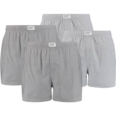 Levis, Herren, Unterhosen, Web-Boxershorts Casual Bequem sitzend, Grau, (4er Pack, XL) Levis, Herren, Unterhosen, Web-Boxershorts Casual Bequem sitzend, Grau, (4er Pack, XL)