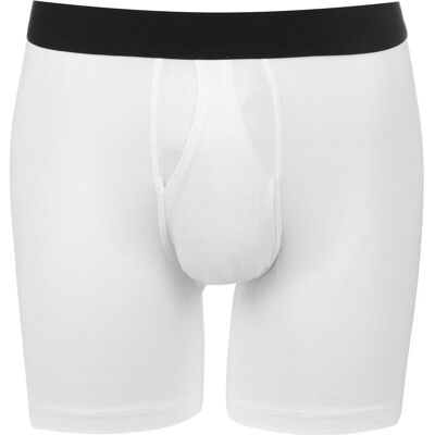 Stance, Herren, Unterhosen, Boxershorts Standard 6in - 85176, Weiss, (Einzelpack, 44, 46) Stance, Herren, Unterhosen, Boxershorts Standard 6in - 85176, Weiss, (Einzelpack, 44, 46)