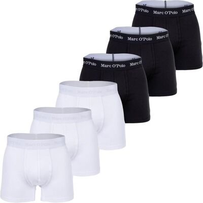 Marc O' Polo Unterhosen, 6-PACK BOXER, Schwarz, Weiss, (6er Pack, XXL) Marc O' Polo Unterhosen, 6-PACK BOXER, Schwarz, Weiss, (6er Pack, XXL)