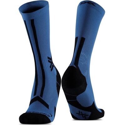 X-Socks, Herren, Sportsocken, Trail Run Discover Crew (45 - 47), Schwarz, Blau X-Socks, Herren, Sportsocken, Trail Run Discover Crew (45 - 47), Schwarz, Blau