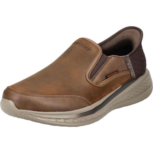 Skechers Herren, Halbschuhe, Slipper, Braun, (42.5)
