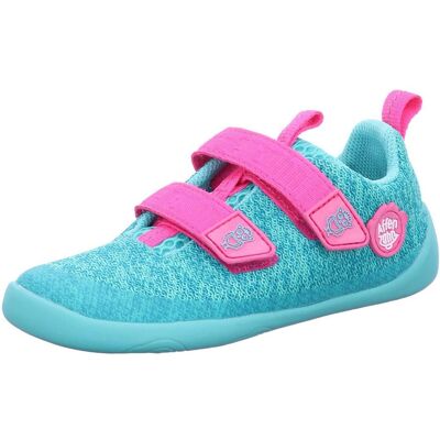 Affenzahn Kinder Türkis Barfuß Knit Eule Sneaker - Sneaker Affenzahn Kinder Türkis Barfuß Knit Eule Sneaker - Sneaker