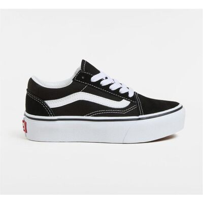 Vans, Mädchen, Sneakers, UY Old Skool Platform Black/True White, Schwarz, (32) Vans, Mädchen, Sneakers, UY Old Skool Platform Black/True White, Schwarz, (32)