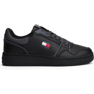 Tommy Hilfiger Damen, Sneakers, Tjw Retro Basket Sneaker, Schwarz, (37) Tommy Hilfiger Damen, Sneakers, Tjw Retro Basket Sneaker, Schwarz, (37)