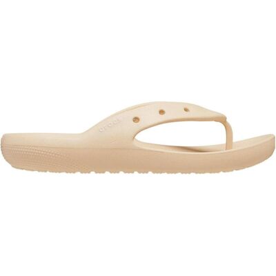 Crocs, Unisex, Flip-Flops, Classic Flip v2, Beige, (41, 41 1/3, 41.5, 42) Crocs, Unisex, Flip-Flops, Classic Flip v2, Beige, (41, 41 1/3, 41.5, 42)