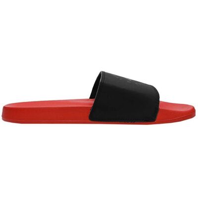 4F, Herren, Hausschuhe, Klapki męskie M074 czerwone SS23FFLIM074 62S 44, Schwarz, Rot, (44) 4F, Herren, Hausschuhe, Klapki męskie M074 czerwone SS23FFLIM074 62S 44, Schwarz, Rot, (44)
