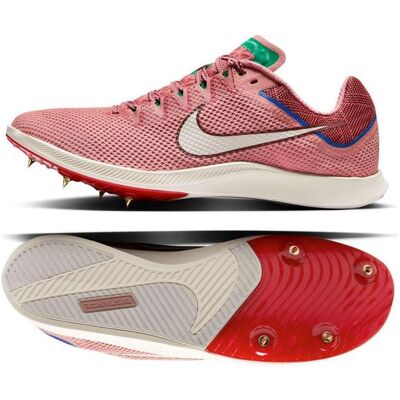 Nike Unisex, Sneakers, Rival Distance ALLE Stiefel und Spikes, Rot, (42.5) Nike Unisex, Sneakers, Rival Distance ALLE Stiefel und Spikes, Rot, (42.5)