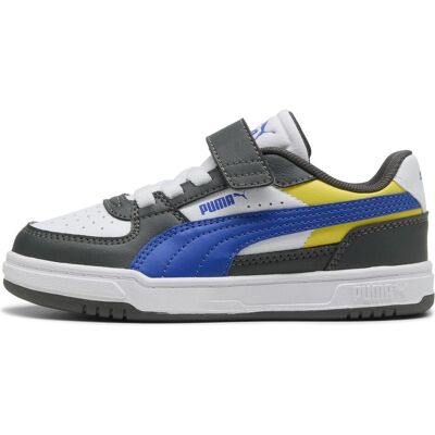 Puma Jungen, Sneakers, Caven III Block AC+ PS, Grau, Blau, Weiss, Pink, (30) Puma Jungen, Sneakers, Caven III Block AC+ PS, Grau, Blau, Weiss, Pink, (30)