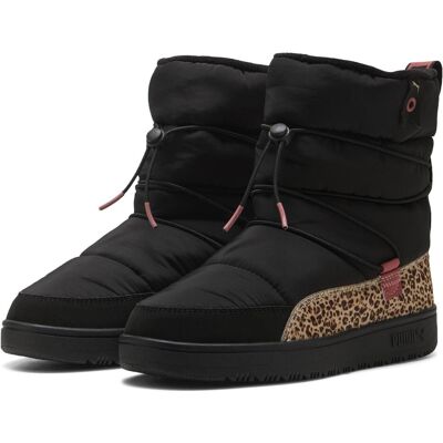 Puma Damen, Sneakers, Snowbae Wns Animal Flair, Schwarz, (36) Puma Damen, Sneakers, Snowbae Wns Animal Flair, Schwarz, (36)