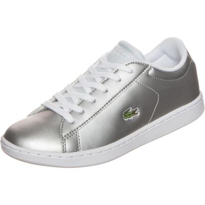 Lacoste, Unisex, Sneakers, Carnaby Evo, Silber, (31) Lacoste, Unisex, Sneakers, Carnaby Evo, Silber, (31)