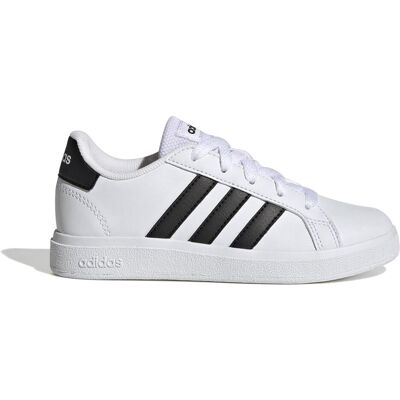 Adidas Unisex, Sneakers, GRAND COURT 2.0 K,FTWWHT/CBLAC FTWWHT/CBLACK/CBLACK 5.5, Weiss, (38 2/3) Adidas Unisex, Sneakers, GRAND COURT 2.0 K,FTWWHT/CBLAC FTWWHT/CBLACK/CBLACK 5.5, Weiss, (38 2/3)