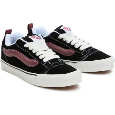 Vans, Herren, Sneakers, Knu Skool BLACK/PORT, Schwarz, (42) Vans, Herren, Sneakers, Knu Skool BLACK/PORT, Schwarz, (42)