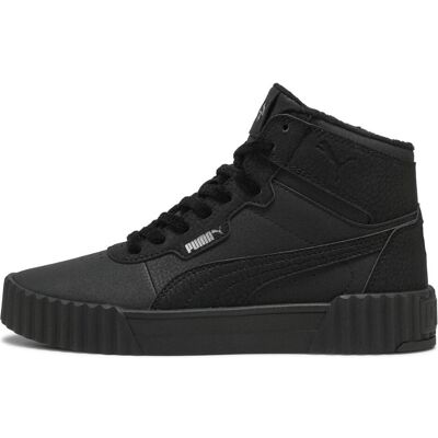 Puma Damen, Sneakers, Carina 3.0 Mid WTR, Schwarz, Silber, (38.5) Puma Damen, Sneakers, Carina 3.0 Mid WTR, Schwarz, Silber, (38.5)