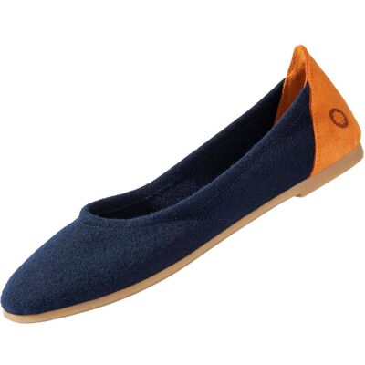Baabuk, Damen, Ballerinas, Wool Ballerina, Blau, (37) Baabuk, Damen, Ballerinas, Wool Ballerina, Blau, (37)
