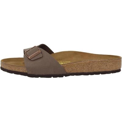 Birkenstock, Damen, Sandalen, Madrid Birko-Flor Nubuk normal, Braun, (35) Birkenstock, Damen, Sandalen, Madrid Birko-Flor Nubuk normal, Braun, (35)