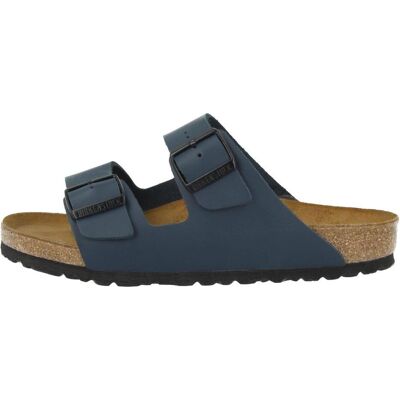 Birkenstock, Unisex, Sandalen, Arizona Naturleder normal, Blau, (37) Birkenstock, Unisex, Sandalen, Arizona Naturleder normal, Blau, (37)