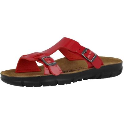 Birkenstock, Damen, Sandalen, Sofia Birko-Flor Schmal, Rot, (37) Birkenstock, Damen, Sandalen, Sofia Birko-Flor Schmal, Rot, (37)