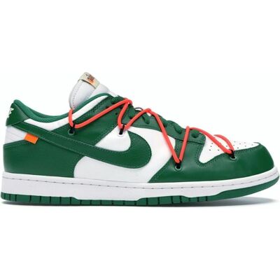 Nike Herren, Sneakers, Dunk Low Off-White Pine Green, Grün, Weiss, (45) Nike Herren, Sneakers, Dunk Low Off-White Pine Green, Grün, Weiss, (45)