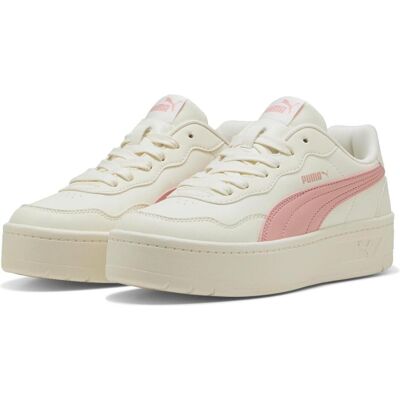 Puma Damen, Sneakers, Court Lally Skye, Weiss, Pink, Beige, (37) Puma Damen, Sneakers, Court Lally Skye, Weiss, Pink, Beige, (37)