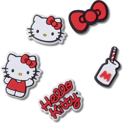 Crocs, Unisex, Hausschuhe, Jibbitz- Hello Kitty, Mehrfarbig, (One Size) Crocs, Unisex, Hausschuhe, Jibbitz- Hello Kitty, Mehrfarbig, (One Size)