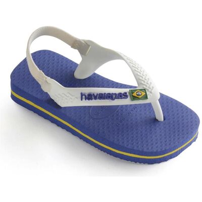 Havaianas, Unisex, Flip-Flops, Brasil Logo II Sandals Baby, Blau, (23, 24) Havaianas, Unisex, Flip-Flops, Brasil Logo II Sandals Baby, Blau, (23, 24)