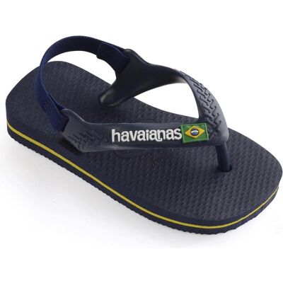 Havaianas, Unisex, Flip-Flops, Brasil Logo II Sandals Baby, Blau, (21) Havaianas, Unisex, Flip-Flops, Brasil Logo II Sandals Baby, Blau, (21)