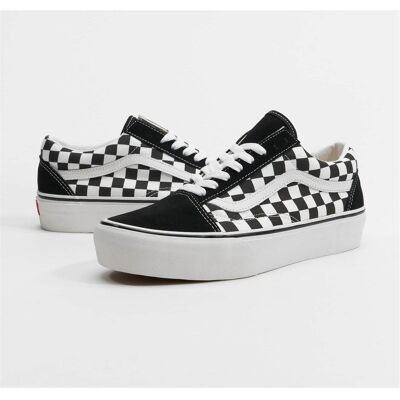 Vans, Damen, Sneakers, Old Skool Plateau Sneaker, Schwarz, (36.5) Vans, Damen, Sneakers, Old Skool Plateau Sneaker, Schwarz, (36.5)