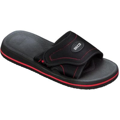 Beco, Damen, Hausschuhe, Beermann GmbH Slipper, unisex Standard rot/schwarz 41, Rot, (41) Beco, Damen, Hausschuhe, Beermann GmbH Slipper, unisex Standard rot/schwarz 41, Rot, (41)