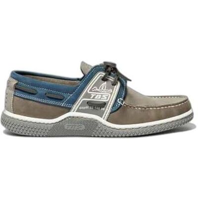 TBS, Herren, Sneakers, Bootsschuhe Herren Globek Leder, Blau, Grau, (44) TBS, Herren, Sneakers, Bootsschuhe Herren Globek Leder, Blau, Grau, (44)