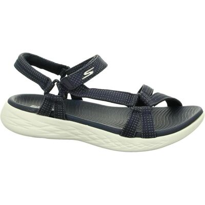 Skechers Damen, Sandalen, On The Go 600 Brilliancy, Blau, (39) Skechers Damen, Sandalen, On The Go 600 Brilliancy, Blau, (39)