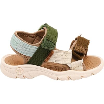 Bisgaard, Unisex, Sandalen, Nico, Grün, Weiss, (35) Bisgaard, Unisex, Sandalen, Nico, Grün, Weiss, (35)