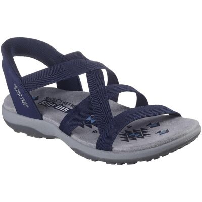 Skechers Damen, Sandalen, Reggae Slim Slip Ins, Blau, (38) Skechers Damen, Sandalen, Reggae Slim Slip Ins, Blau, (38)