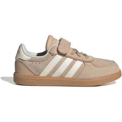 Adidas Jungen, Sneakers, Breaknet Sleek El C - magbei/owhite/gum3, Beige, Weiss, (30) Adidas Jungen, Sneakers, Breaknet Sleek El C - magbei/owhite/gum3, Beige, Weiss, (30)