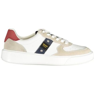 Blauer, Herren, Sneakers, Weisses Polyethylen Herren Sneaker, Weiss, (42) Blauer, Herren, Sneakers, Weisses Polyethylen Herren Sneaker, Weiss, (42)