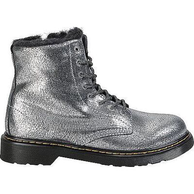 Dr. Martens, Damen, Boots + Stiefel, Schnürboots 1460 Y SERENA FOIL, Silber, (38.5) Dr. Martens, Damen, Boots + Stiefel, Schnürboots 1460 Y SERENA FOIL, Silber, (38.5)