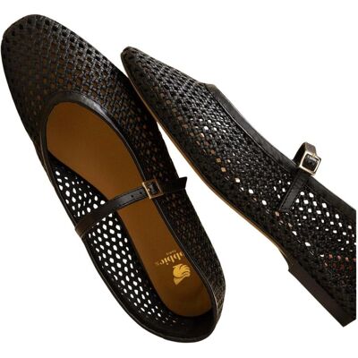 Bobbies, Damen, Ballerinas, Maya, Schwarz Bobbies, Damen, Ballerinas, Maya, Schwarz