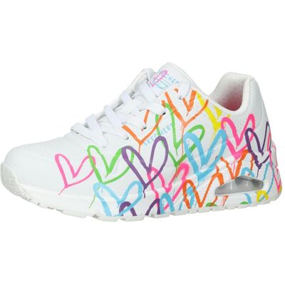 Skechers Uno Highlight Love Weiß - Schuhe Skechers Uno Highlight Love Weiß - Schuhe