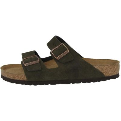 Birkenstock, Herren, Sandalen, Arizona SFB Veloursleder Weichbettung normal, Braun, (42) Birkenstock, Herren, Sandalen, Arizona SFB Veloursleder Weichbettung normal, Braun, (42)
