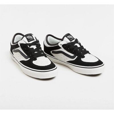Vans, Mädchen, Sneakers, JN Rowley Classic BLANC DE BLANC/BLACK, Weiss, (38.5) Vans, Mädchen, Sneakers, JN Rowley Classic BLANC DE BLANC/BLACK, Weiss, (38.5)