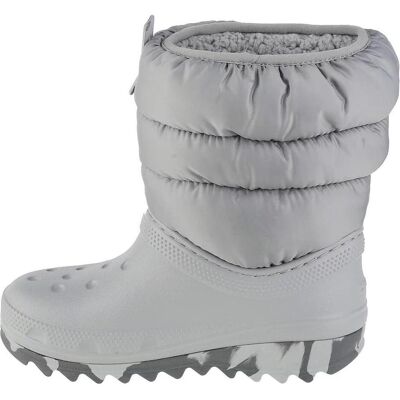 Crocs, Jungen, Hausschuhe, Classic Neo Puff Boot Kids 207684-007 Grösse 29, Grau, Silber, (30) Crocs, Jungen, Hausschuhe, Classic Neo Puff Boot Kids 207684-007 Grösse 29, Grau, Silber, (30)