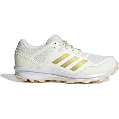 Adidas Damen, Sneakers, Dames Fabela Rise, off white/gold met./crystal sand, 42 2/3 EU, Gold, Weiss, (42 2/3) Adidas Damen, Sneakers, Dames Fabela Rise, off white/gold met./crystal sand, 42 2/3 EU, Gold, Weiss, (42 2/3)