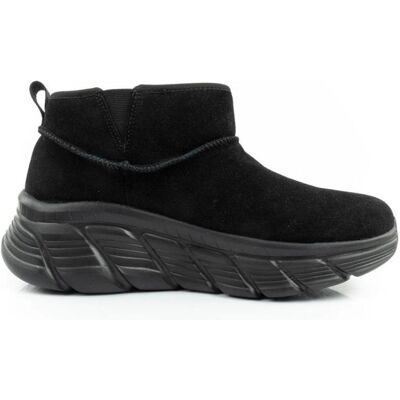 Skechers Damen, Boots + Stiefel, Damen-Winterstiefel aus Leder, Schwarz, (39) Skechers Damen, Boots + Stiefel, Damen-Winterstiefel aus Leder, Schwarz, (39)